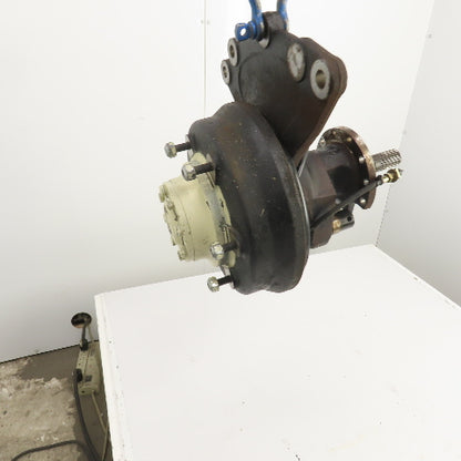 Yale Front Left Wheel Hub Drum Assembly From A Model GLC060TGNUAE084 Forklift