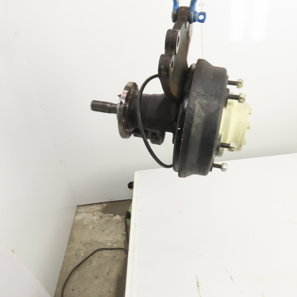 Yale Front Left Wheel Hub Drum Assembly From A Model GLC060TGNUAE084 Forklift