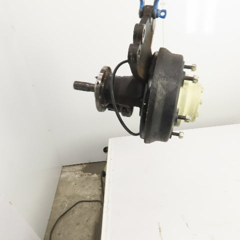 Yale Front Left Wheel Hub Drum Assembly From A Model GLC060TGNUAE084 Forklift