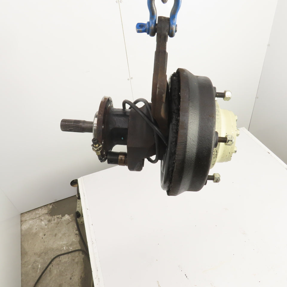 Yale Front Right Wheel Hub Drum Assembly From A Model GLC060TGNUAE084 Forklift