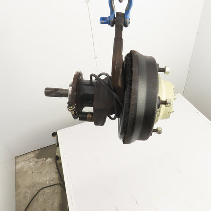 Yale Front Right Wheel Hub Drum Assembly From A Model GLC060TGNUAE084 Forklift