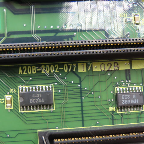 Fanuc A20B-2002-0771/02B Motherboard Chassis 2 Slot Back Plane