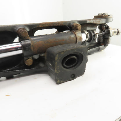 Yale Rear Steering Axle Assembly From A Model GLC060TGNUAE084 Forklift