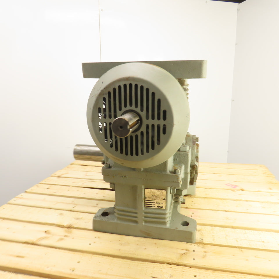 IMO Delaval Delroyd Model E 70 24-1/2:1 Ratio Single Worm Gear Speed Reducers