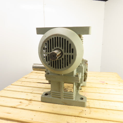 IMO Delaval Delroyd Model E 70 24-1/2:1 Ratio Single Worm Gear Speed Reducers