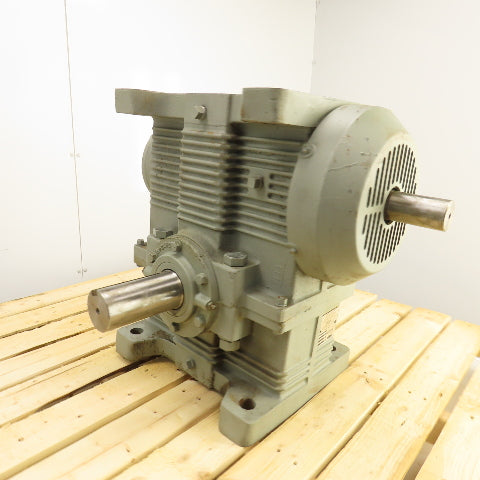 IMO Delaval Delroyd Model E 70 24-1/2:1 Ratio Single Worm Gear Speed Reducers