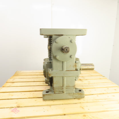 IMO Delaval Delroyd Model E 70 24-1/2:1 Ratio Single Worm Gear Speed Reducers
