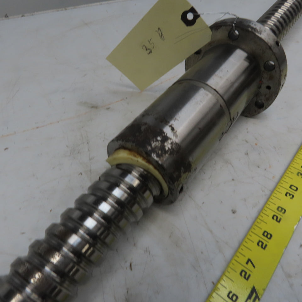 40mm Ball Screw & Nut Single Start Assembly 11mm Pitch 67" OAL