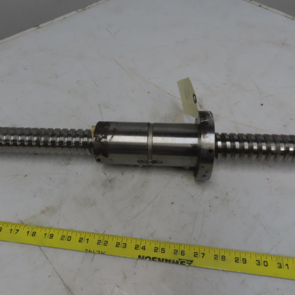 40mm Ball Screw & Nut Single Start Assembly 11mm Pitch 67" OAL
