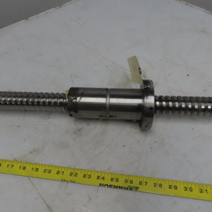 40mm Ball Screw & Nut Single Start Assembly 11mm Pitch 67" OAL