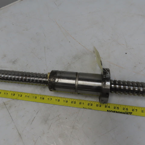 40mm Ball Screw & Nut Single Start Assembly 11mm Pitch 67" OAL