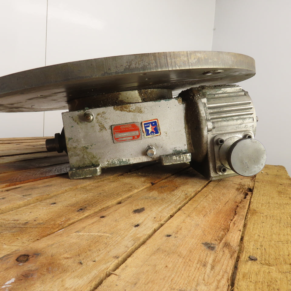 Camco 902RDM4H32-330 4- Position Rotary Drive Indexer W/29-1/2" Table (No Motor)