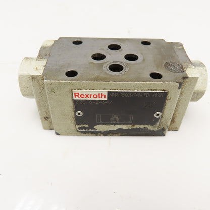 Rexroth R900347496 Pilot Operated Hydraulic Check Sandwich Valve
