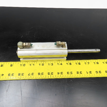 1" Bore 3-1/2" Double Stroke Push Pull  Air Cylinder