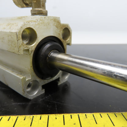 1" Bore 3-1/2" Double Stroke Push Pull  Air Cylinder