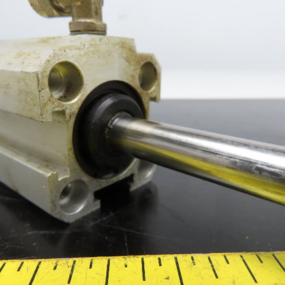 1" Bore 3-1/2" Double Stroke Push Pull  Air Cylinder