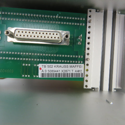 Krauss Maffei TE2F-BGT Chassis W/ TE 500 A Circuit Board 5089390