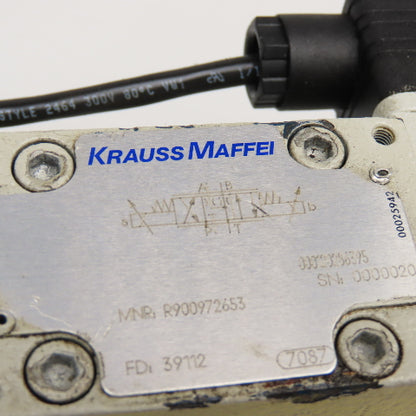 Krauss Maffei R900972653 3 Position Float Center Proportional Directional Valve