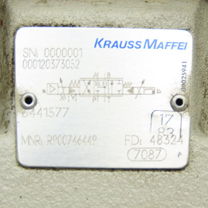 Krauss Maffei R900972653 3 Position Float Center Proportional Directional Valve