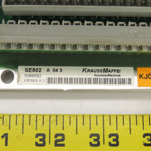 Krauss Maffei SE502 5089592 I/O Circuit Board