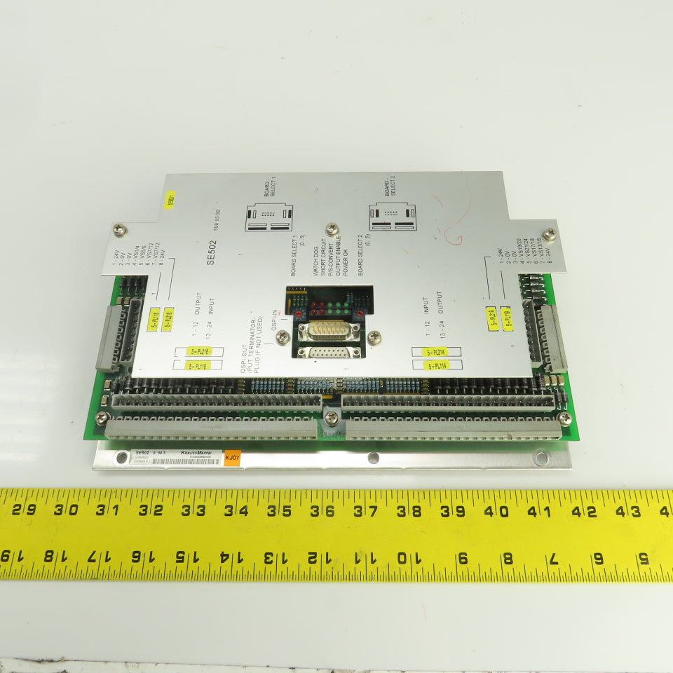 Krauss Maffei SE502 5089592 I/O Circuit Board