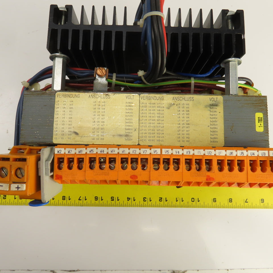 Michael Riedel RDRKU36* Power Supply Transformer HV 208-300/360-250 Sec 24/36VDC