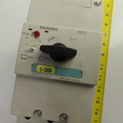 Siemens 3RV1041-4JA10 63A Motor Protector Circuit Breaker 5-15HP