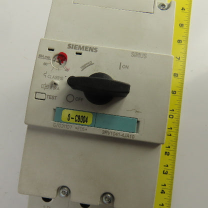 Siemens 3RV1041-4JA10 63A Motor Protector Circuit Breaker 5-15HP