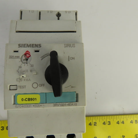 Siemens 3RV1031-4EA10 32A Motor Protector Circuit Breaker