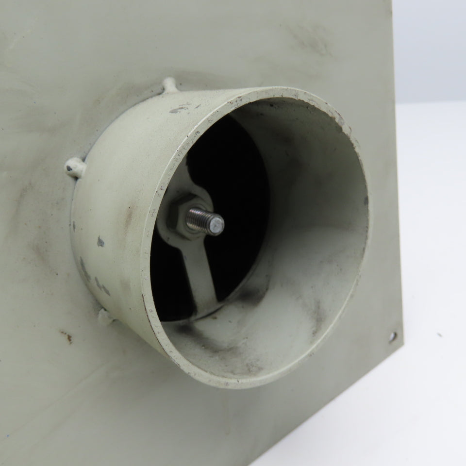 10" x 10" Flange Mount Dust Intake Cabinet Filter Assembly 3-1/2" Duct