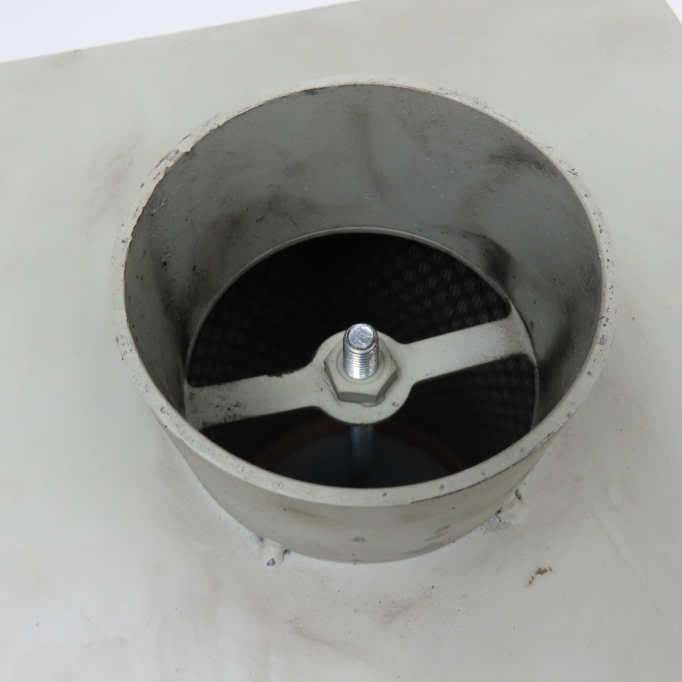 10" x 10" Flange Mount Dust Intake Cabinet Filter Assembly 3-1/2" Duct
