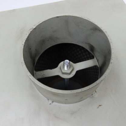 10" x 10" Flange Mount Dust Intake Cabinet Filter Assembly 3-1/2" Duct