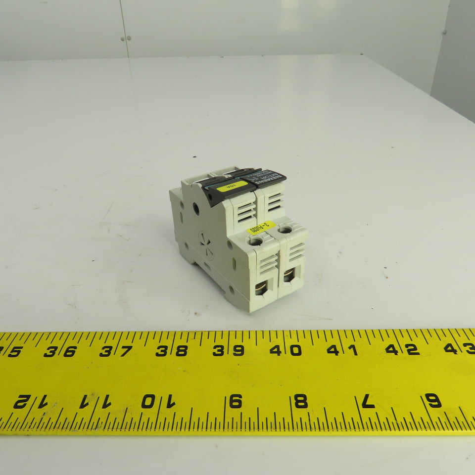 Siemens 3NC1092 Sitor 32A 2-Pole Fuse Holder 690V AC Rail Mount