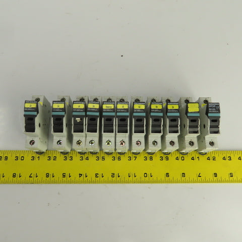 Siemens 3NC1091 Sitor 32A Single Pole Fuse Holder 690V AC Lot Of 11