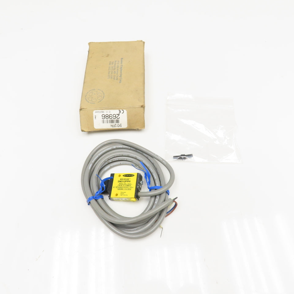 Banner SM312FPH Mini Beam 10-30VDC Fiber Optic Amplifier