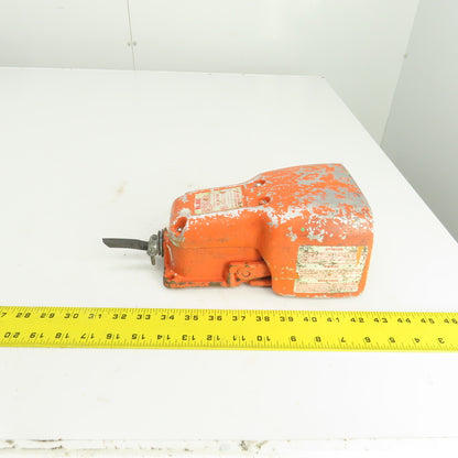 Hercules 511-B4 Linemaster Foot Pedal Operator Switch 15A 125-250 VAC