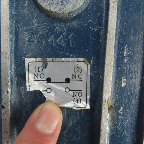20441 Electric Foot Pedal Operator Switch (Voltage Unknown)