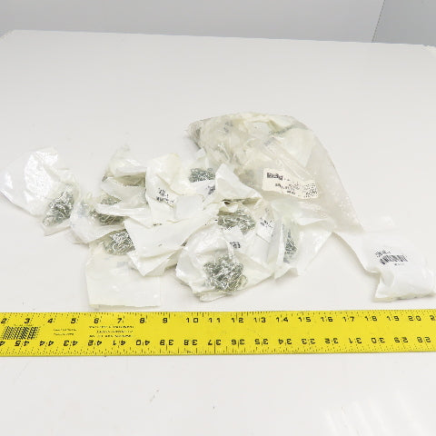 1" Long .080" Wire Diameter Open S Hook Zinc Lot Of 30 Bags of 25
