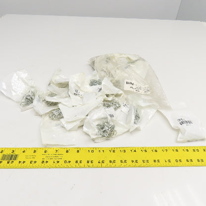 1" Long .080" Wire Diameter Open S Hook Zinc Lot Of 30 Bags of 25