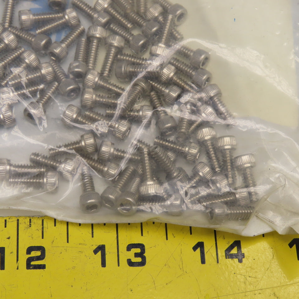 #6-32 x 3/8" Stainless Steel Socket Head Cap Screw Lot Of 400