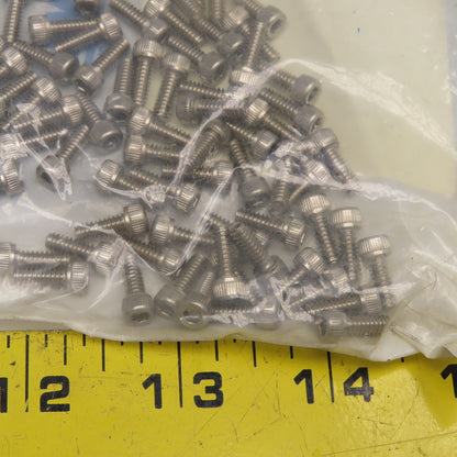 #6-32 x 3/8" Stainless Steel Socket Head Cap Screw Lot Of 400