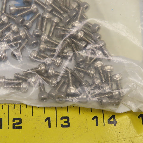 #6-32 x 3/8" Stainless Steel Socket Head Cap Screw Lot Of 400