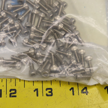 #6-32 x 3/8" Stainless Steel Socket Head Cap Screw Lot Of 400