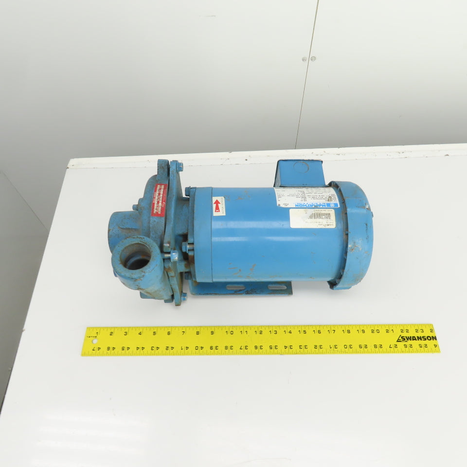 Mepco RC061-12-030-34-3 3HP End Suction Centrifugal Pump 230/460V 3PH 5.13" Imp.
