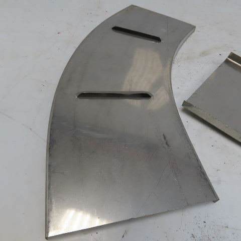 B-Line 812SS6-06-45HB12 SS Vented Horizontal 45° 6"W Cable Tray Cover Lot of 2