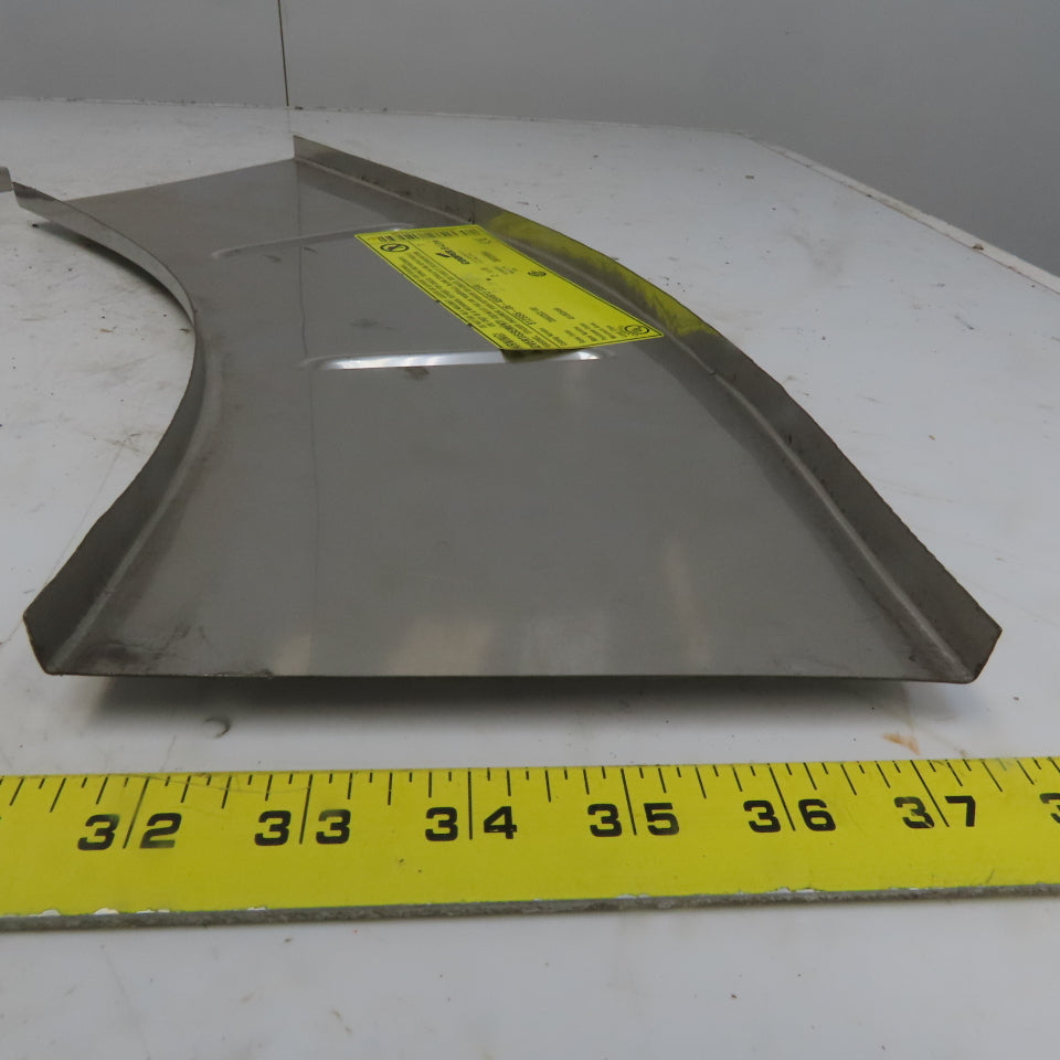 B-Line 812SS6-06-45HB12 SS Vented Horizontal 45° 6"W Cable Tray Cover Lot of 2