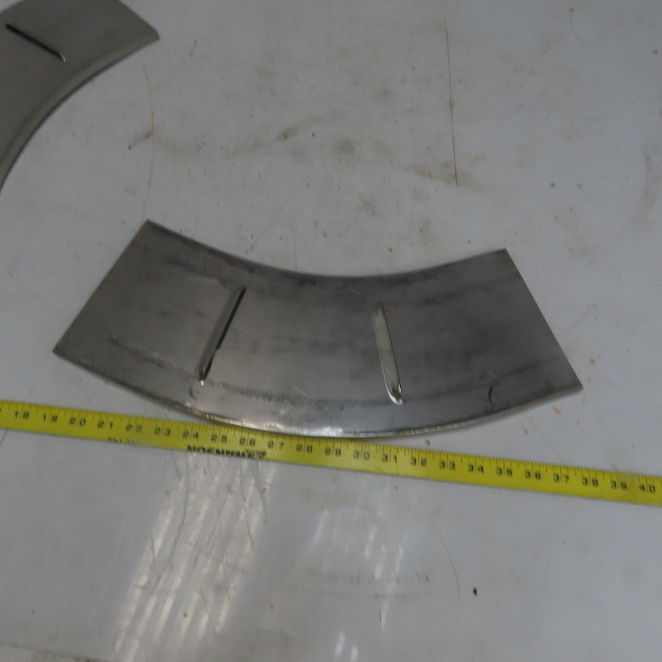 B-Line 812SS6-06-45HB12 SS Vented Horizontal 45° 6"W Cable Tray Cover Lot of 2