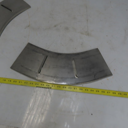 B-Line 812SS6-06-45HB12 SS Vented Horizontal 45° 6"W Cable Tray Cover Lot of 2
