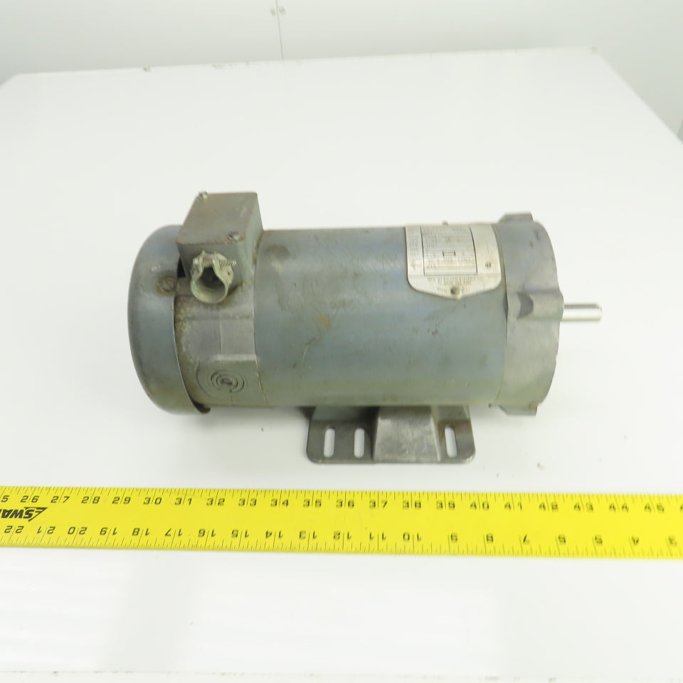 Seco 34-4583-1214 3/4HP DC Electric Motor 1750RPM 180A/200F VDC 56C Frame