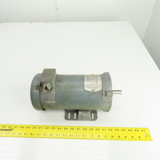 Seco 34-4583-1214 3/4HP DC Electric Motor 1750RPM 180A/200F VDC 56C Frame